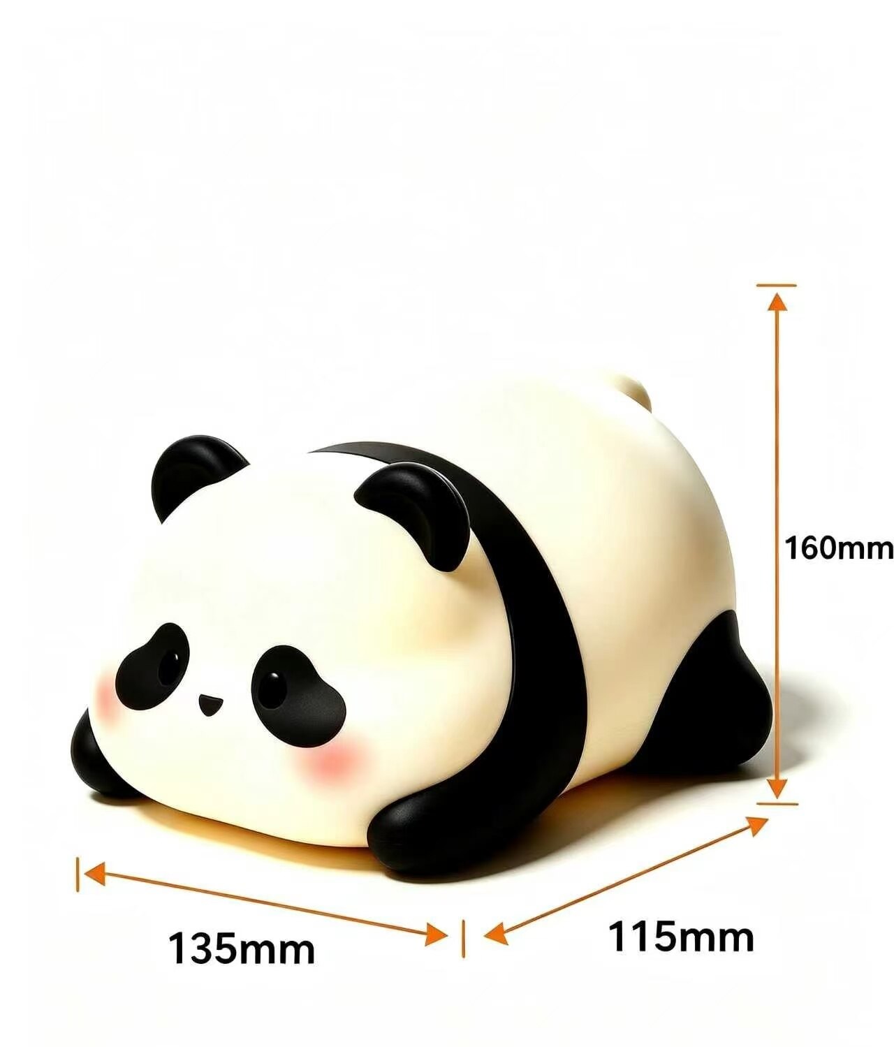 憨憨柔光拍拍熊猫灯 5