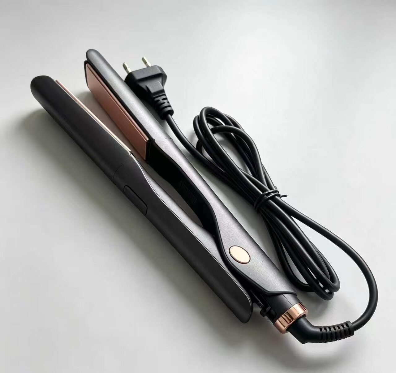 Rose Gold Matte Black Curling Iron