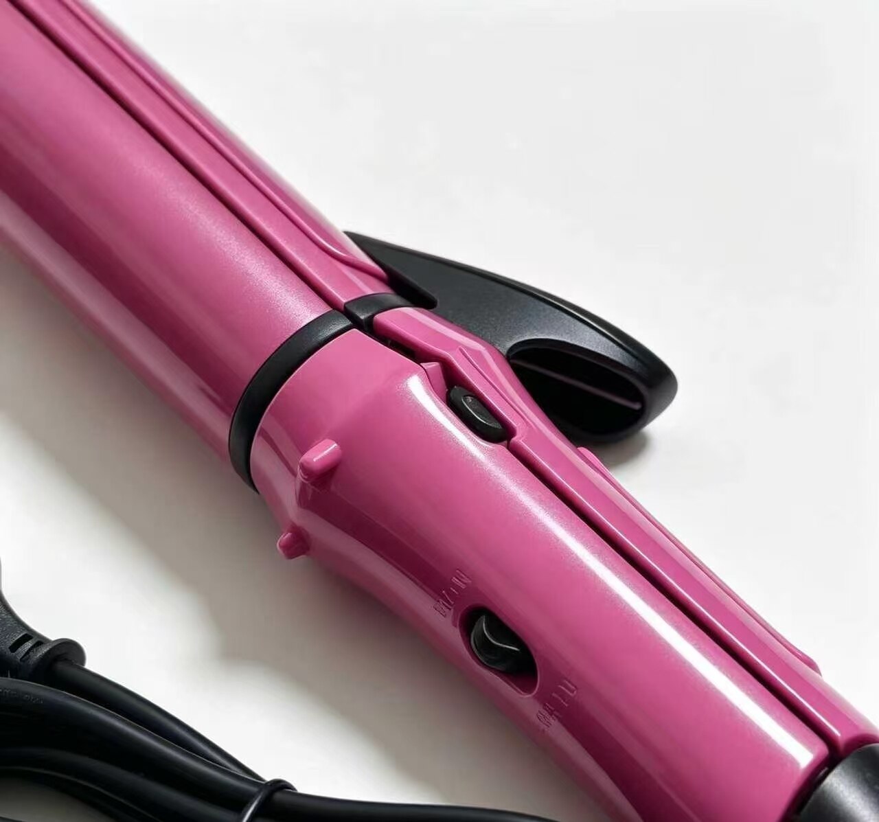 Pink Iridescent Corded Curling Iron 5