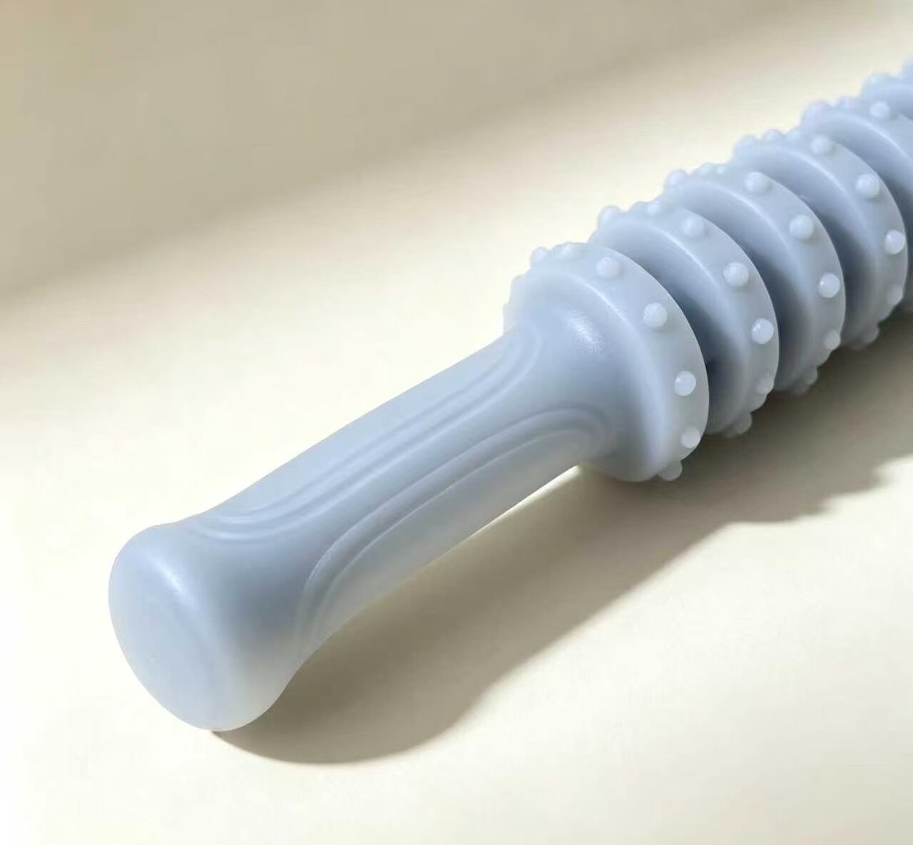 Icy Blue Spiked Gear Massager 4