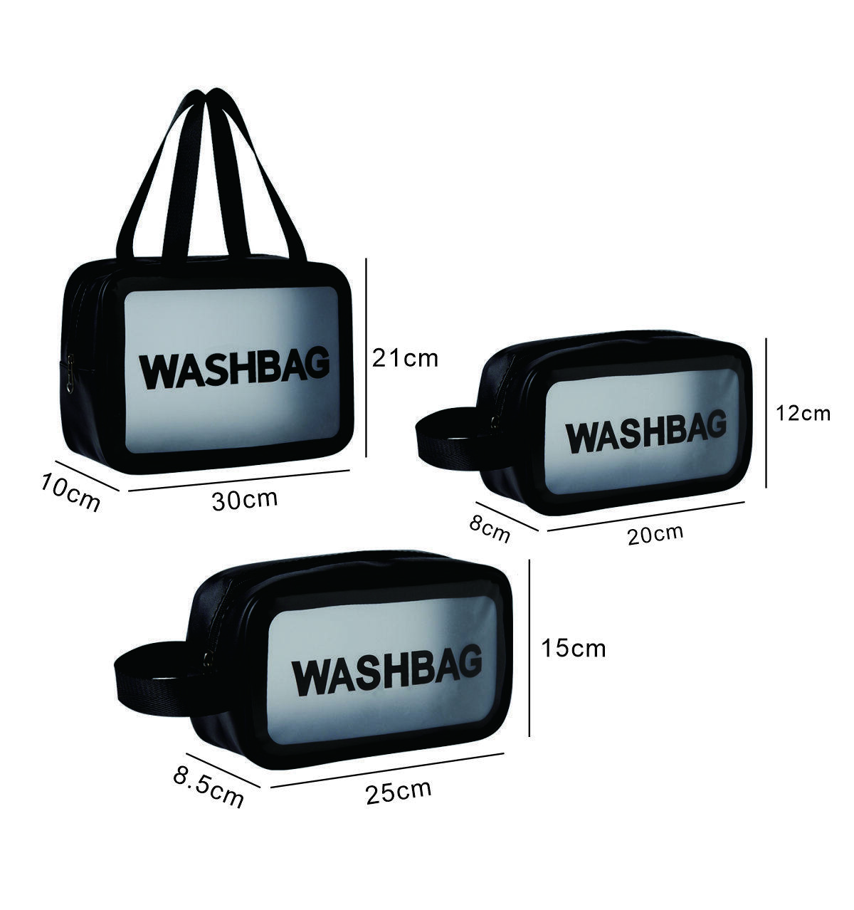 Toiletry Kit Set of 3 5