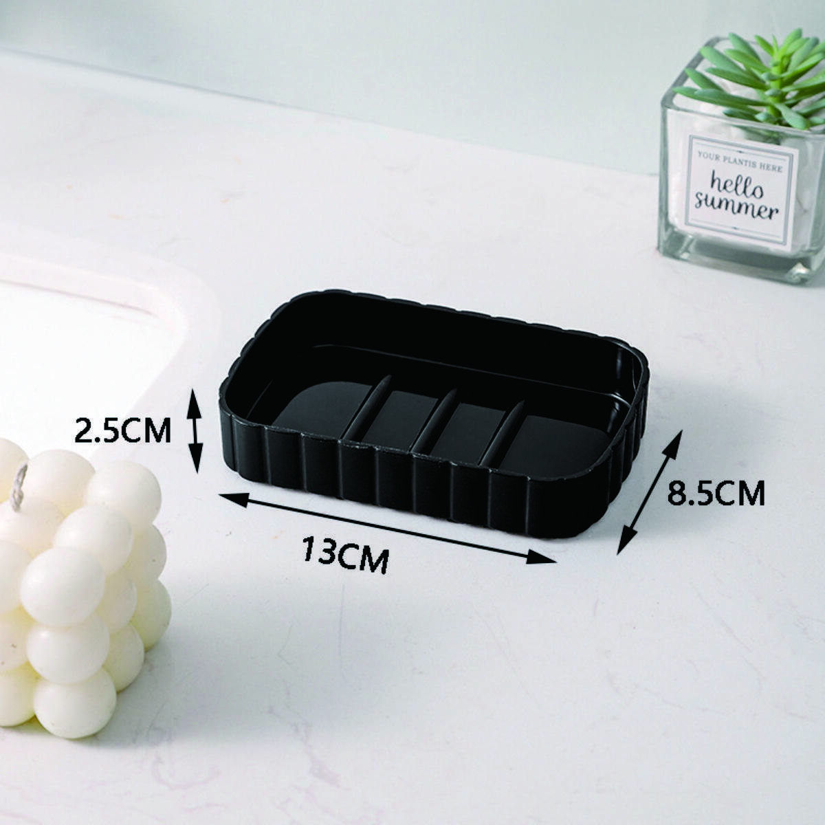 Vertical Stripe Luxury Bathroom Set 6