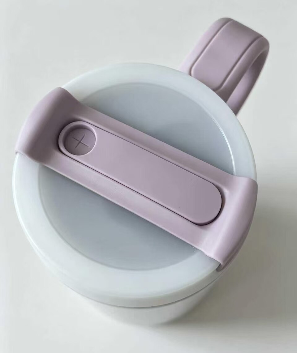Taro Purple Large-Handle Insulated Mug 5