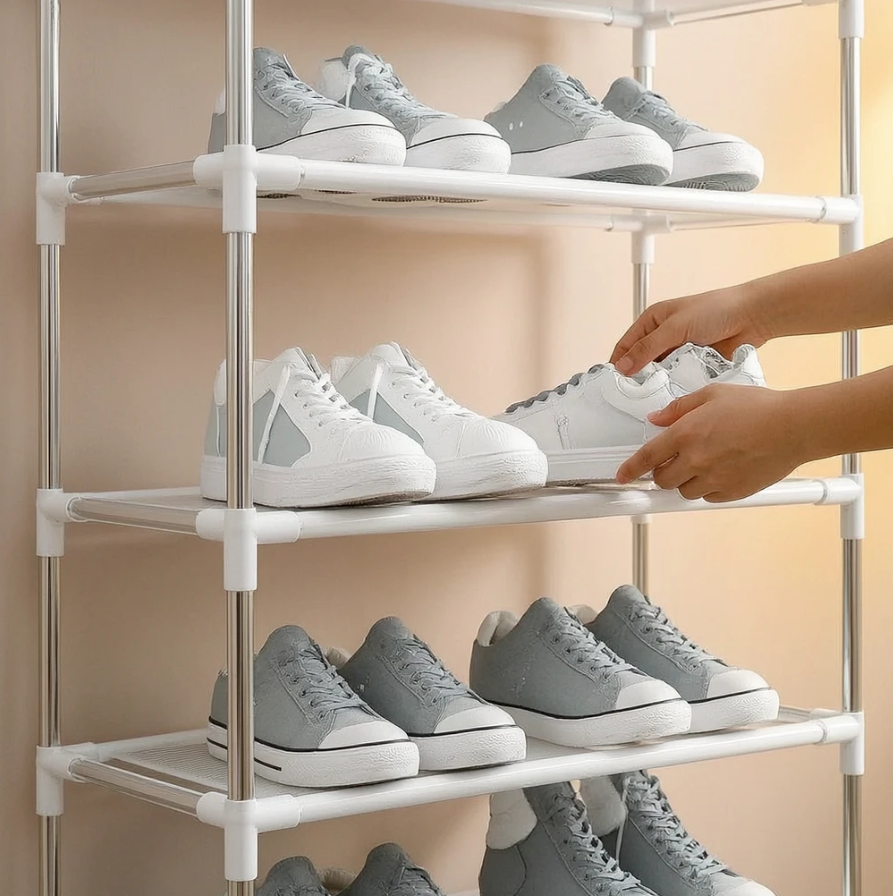 10-Tier Slim Shoe Rack 2