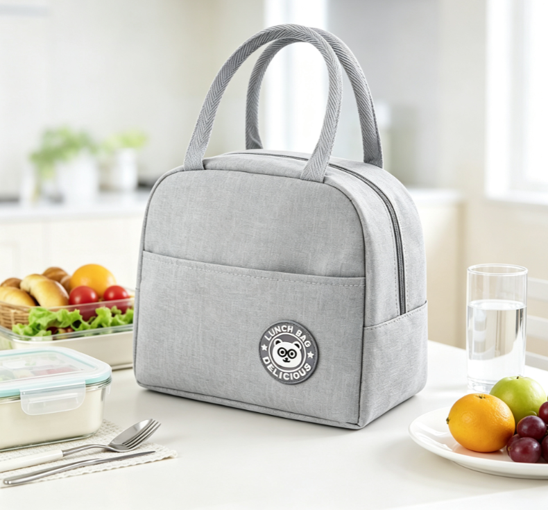 Cartoon Badge Insulated Lunch Bag 3