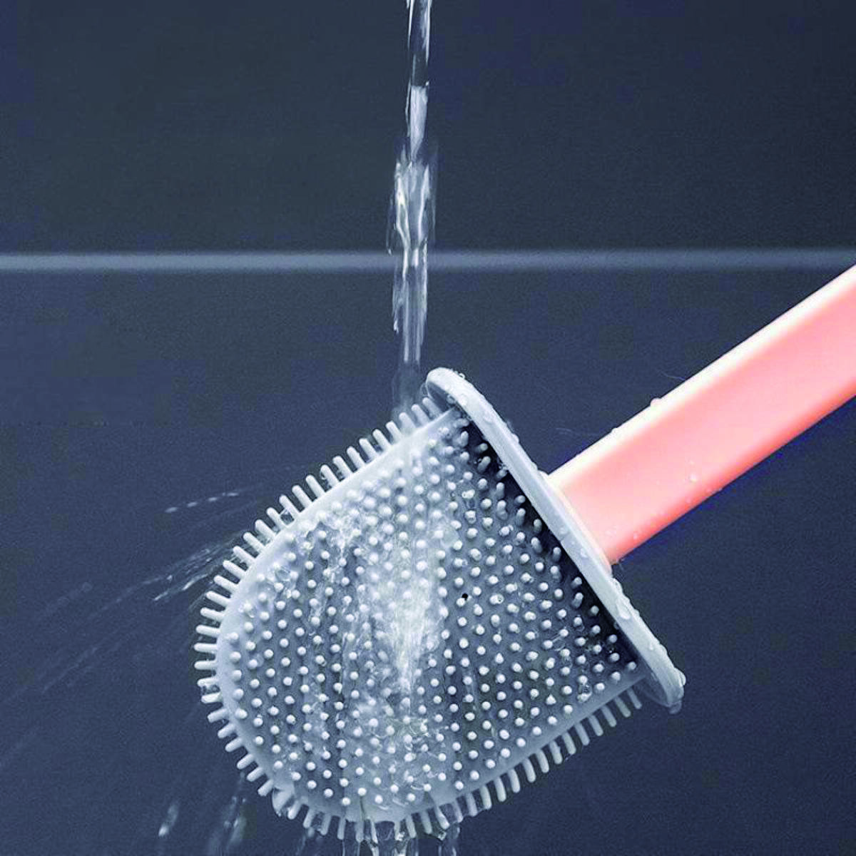 Silicone Toilet Brush (Wall-Mounted) 5