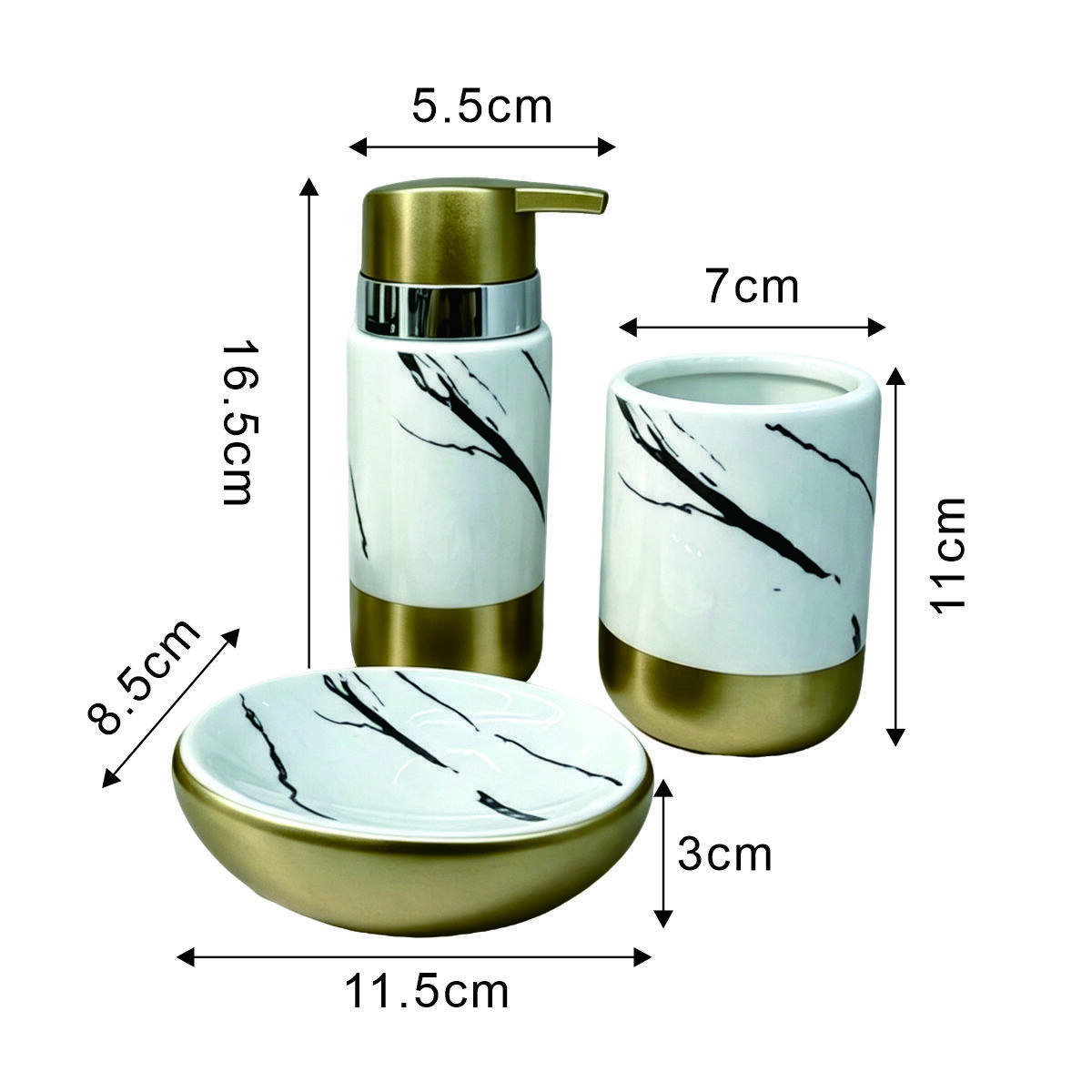 Ceramic Bathroom Set 5