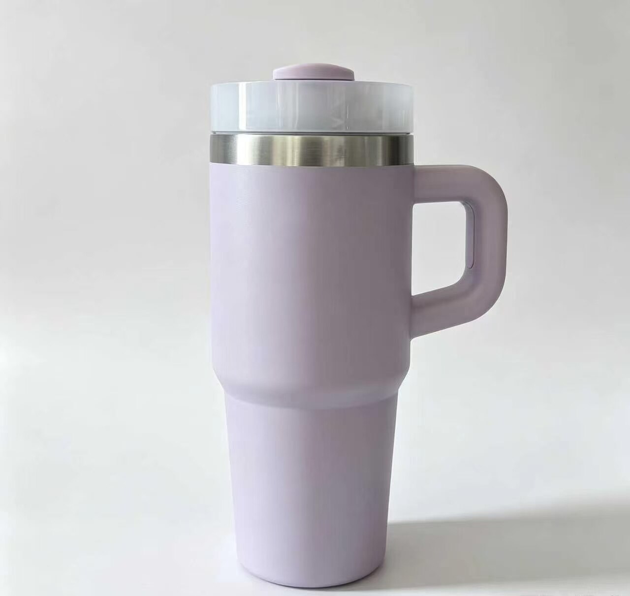 Taro Purple Large-Handle Insulated Mug