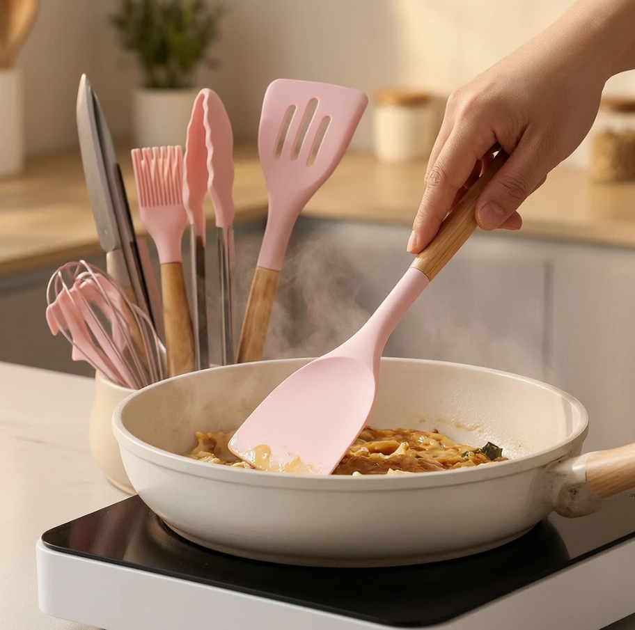 19-piece Silicone Cutlery Set 2
