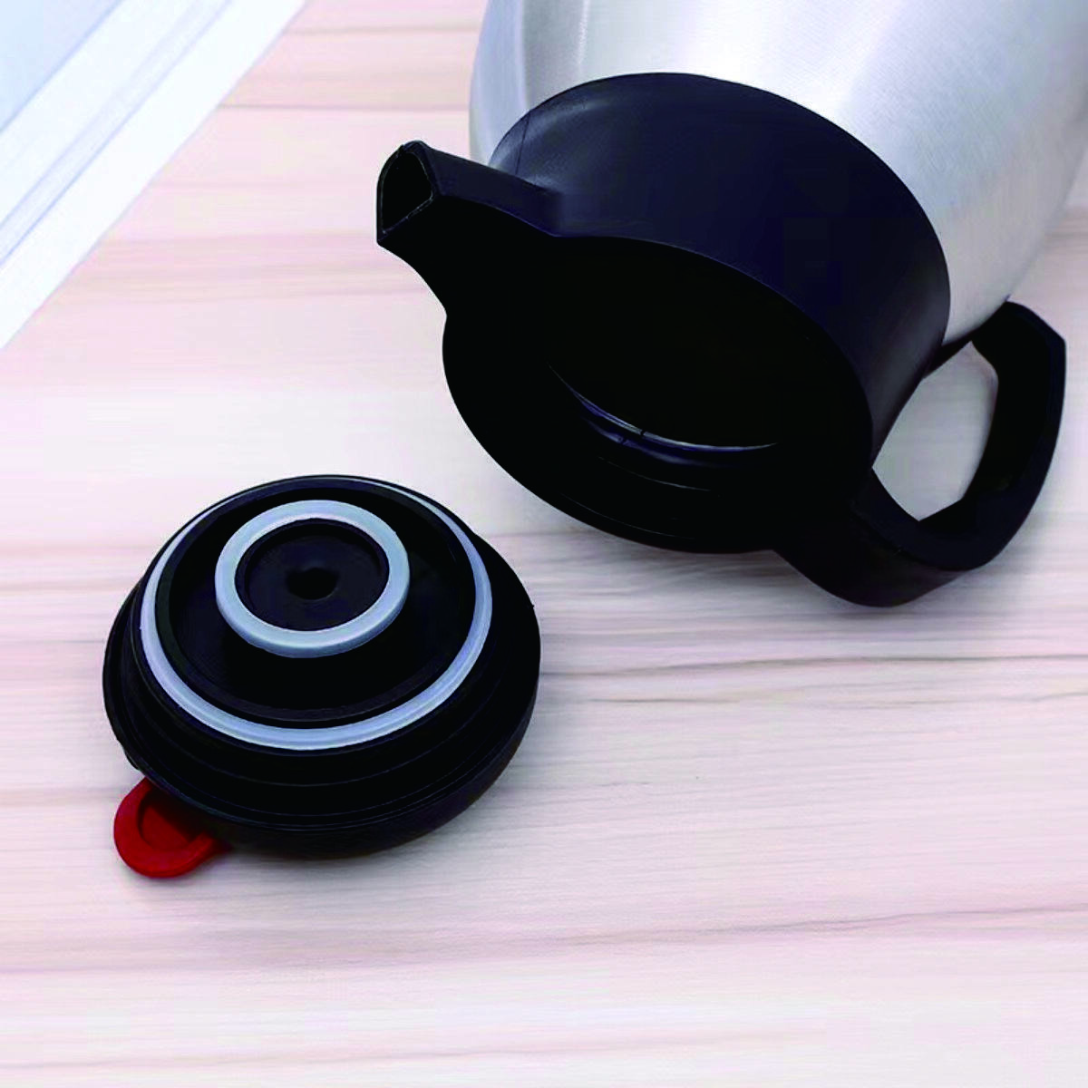 Stainless Steel Large-Capacity Double-Wall Vacuum Thermos Bottle 2