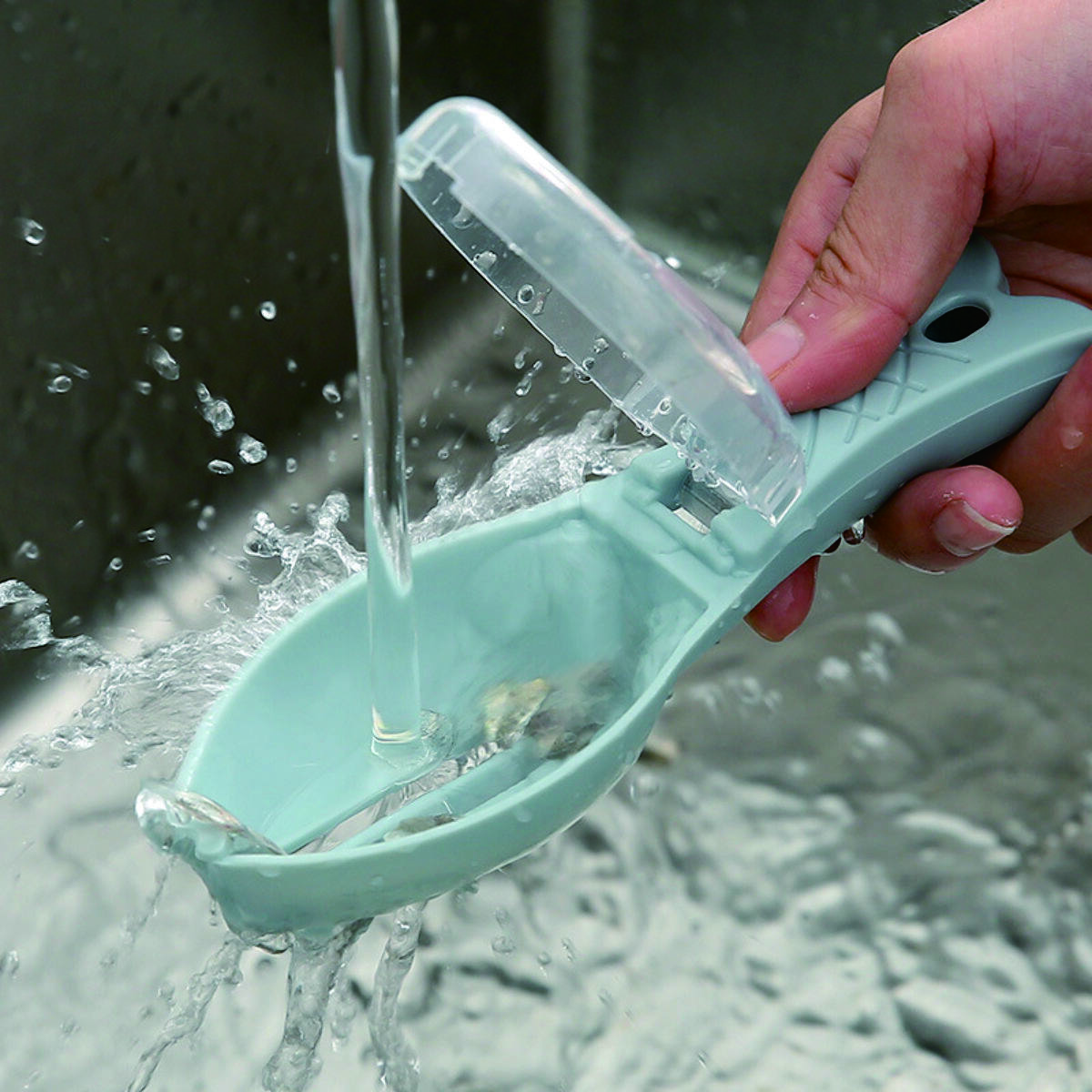 Fish scale remover with lid 5
