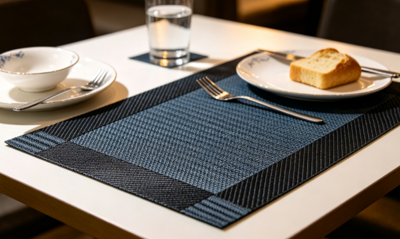 Square PVC Woven Placemat 2