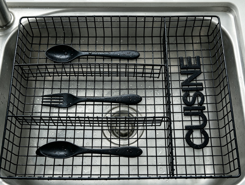 Utensil Organizer Basket 2