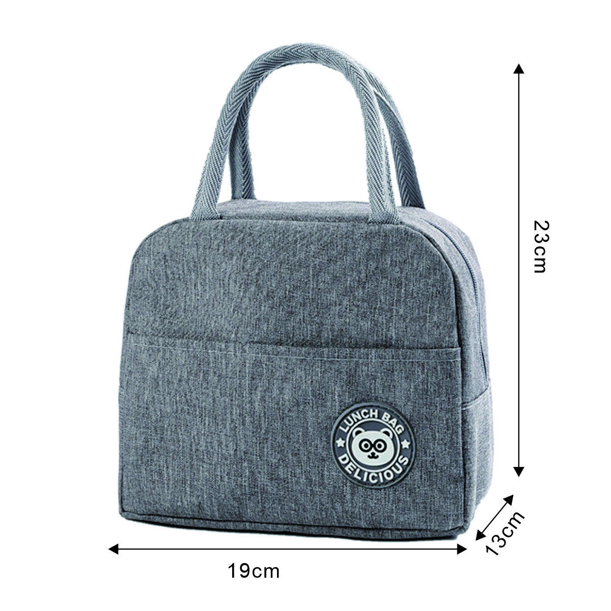 Cartoon Badge Insulated Lunch Bag 5