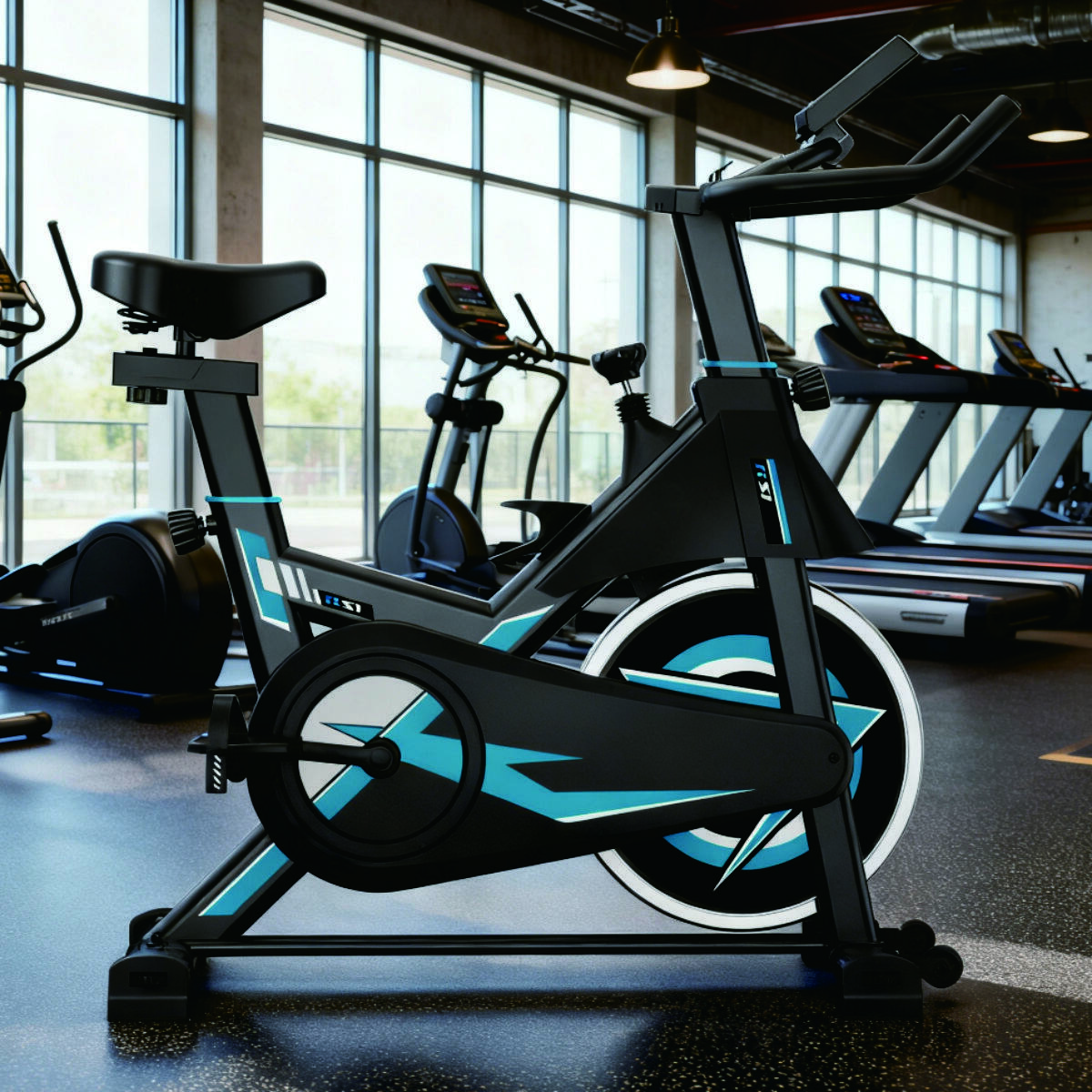 Indoor Exercise Bike 4