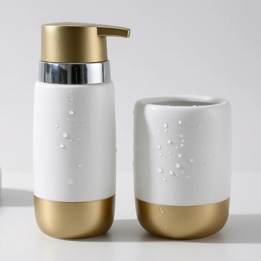 Platinum Ceramic Bathroom Set 3