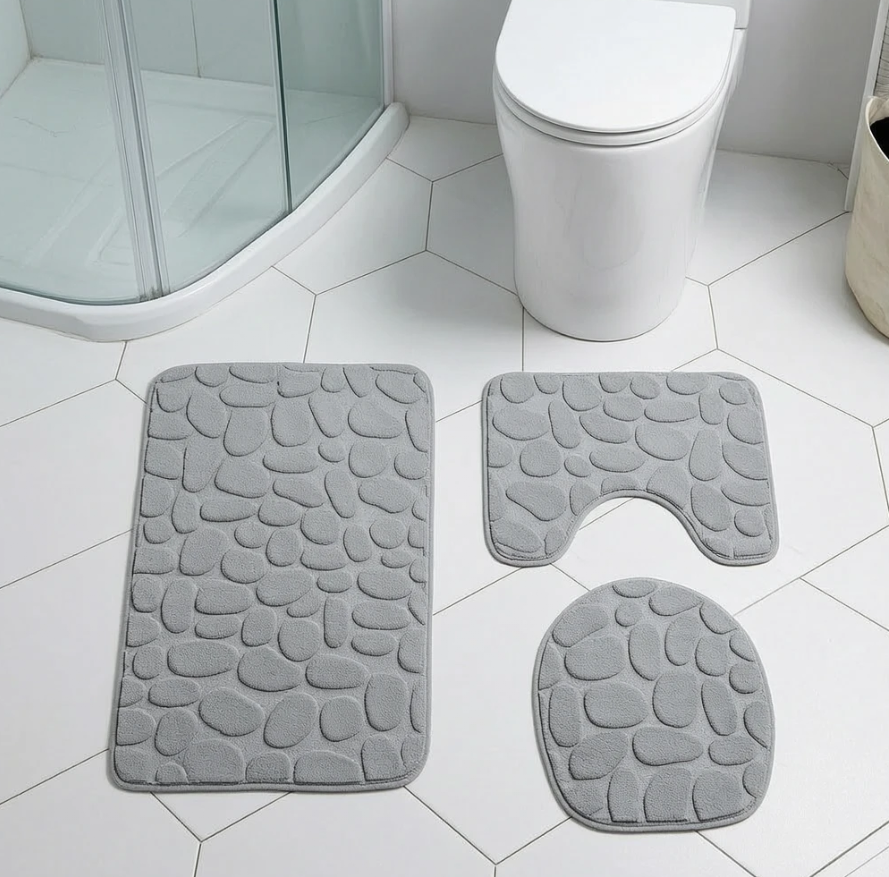 3-piece floor mat set 2
