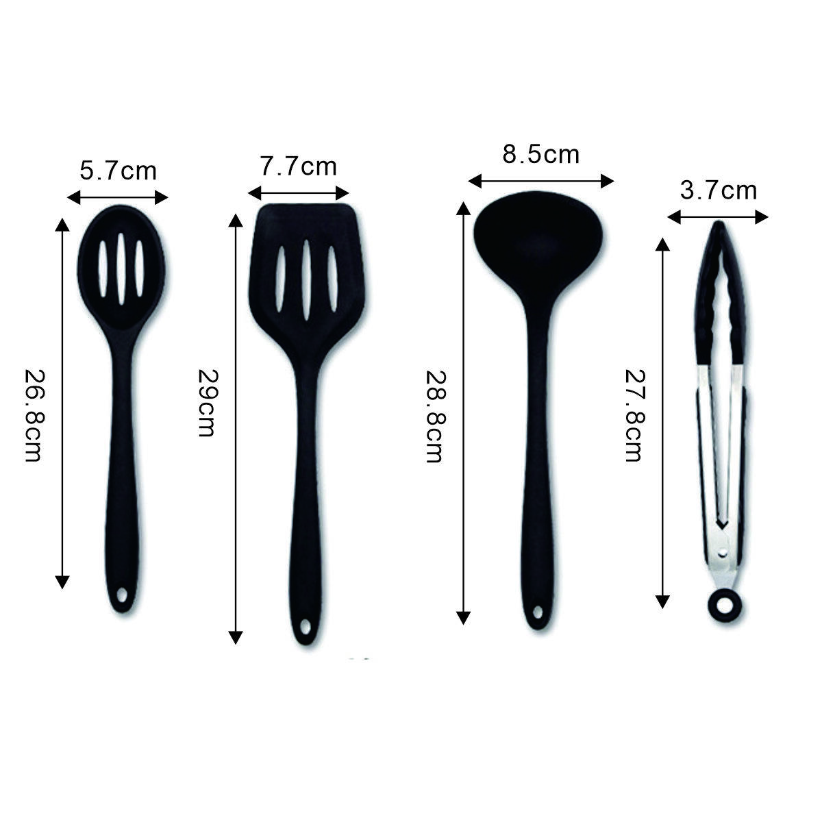 10-Piece Silicone Nonstick Cookware Set 3