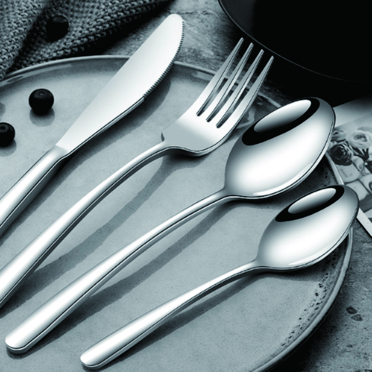 24-piece Western dining set 7