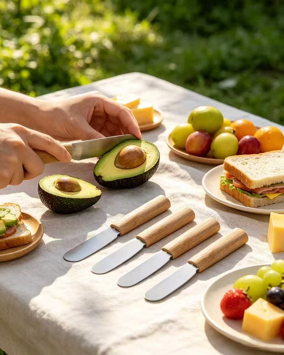 Compact 4-Piece Avocado Tool Set 2