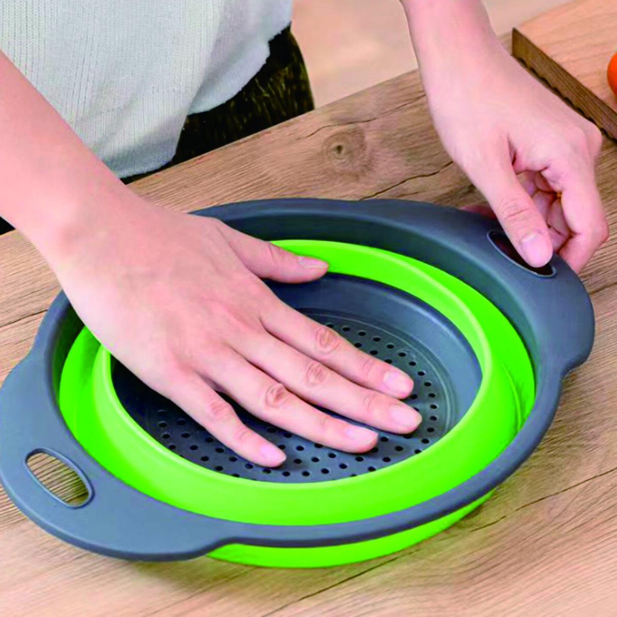 Round Collapsible Drain Basket 4