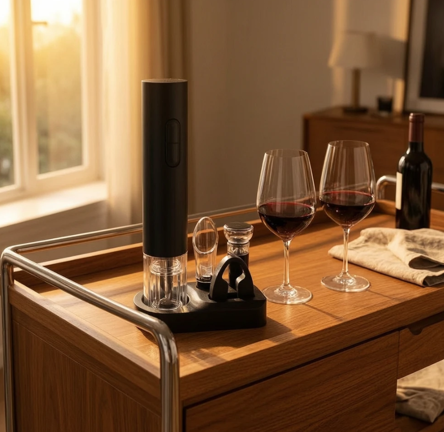 Electric Wine Opener Set (4-Piece) (004) 3
