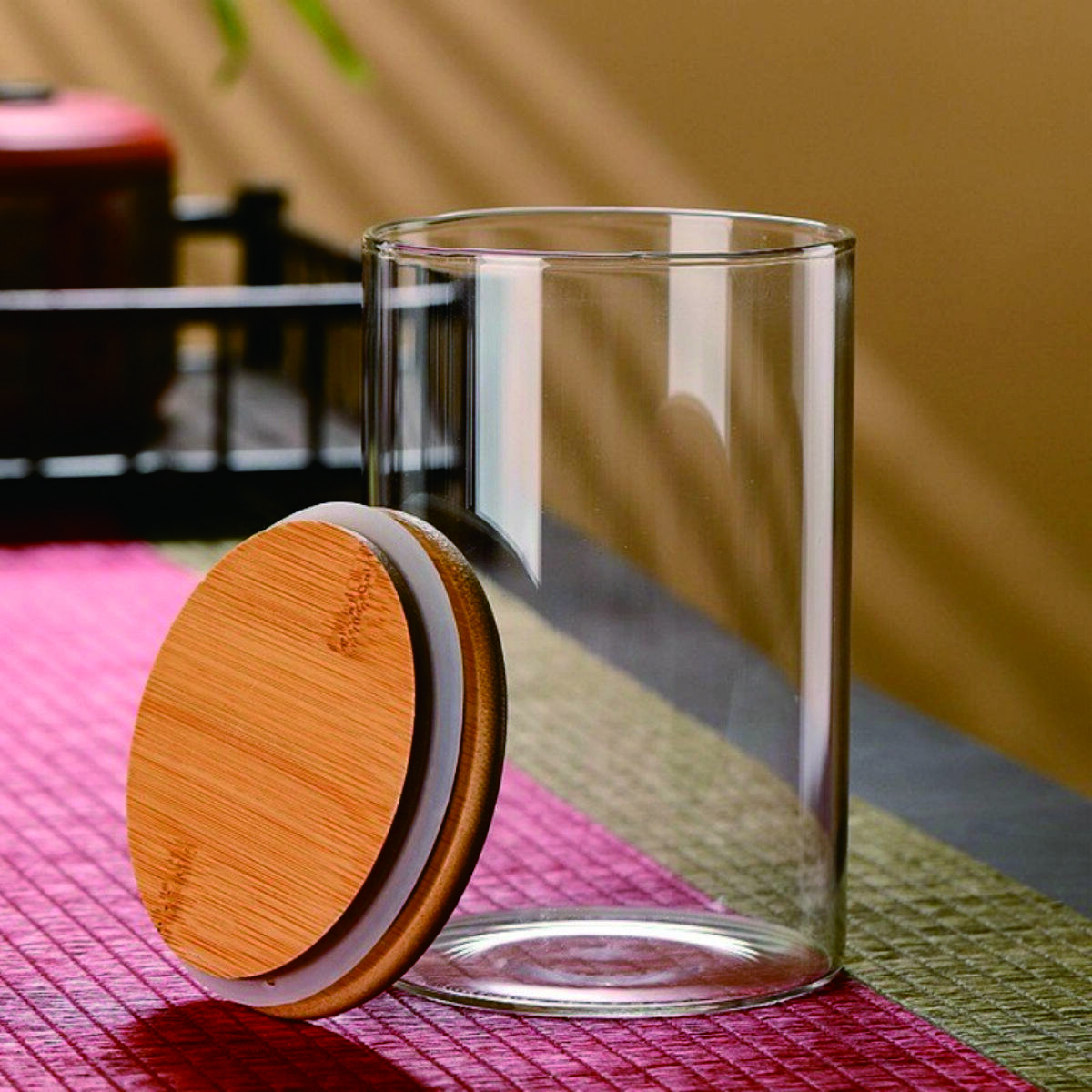 Round Glass Jar 10
