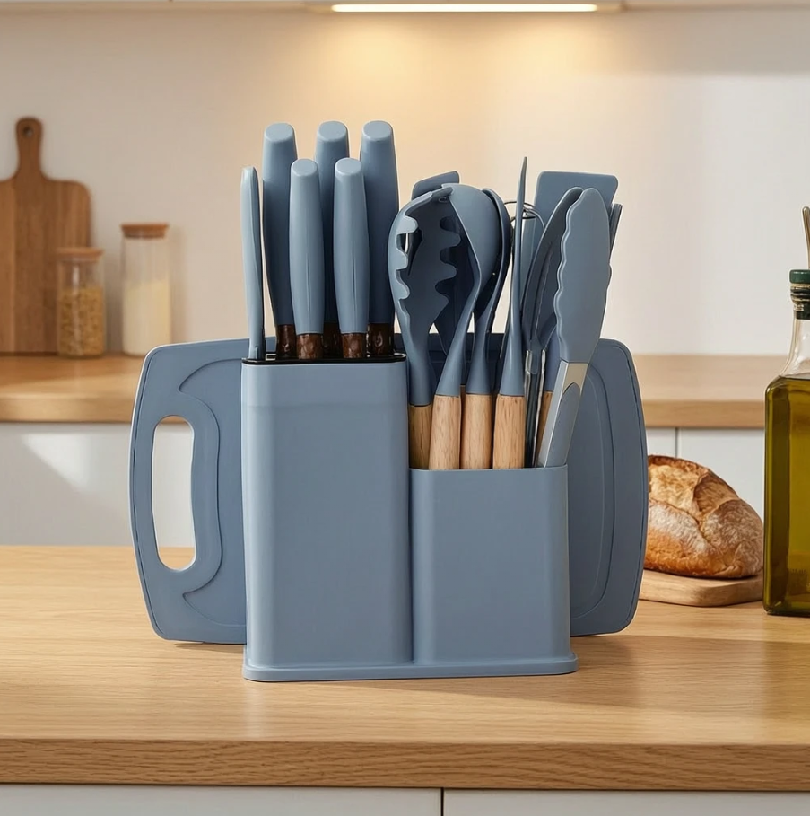 19-piece Silicone Utensil Set 4
