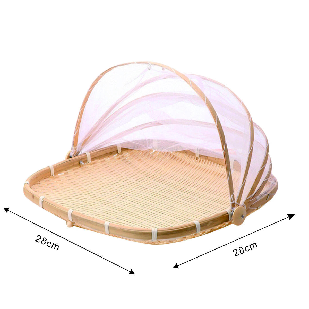 Bamboo Weave Food Cover (3-Piece Set) 5