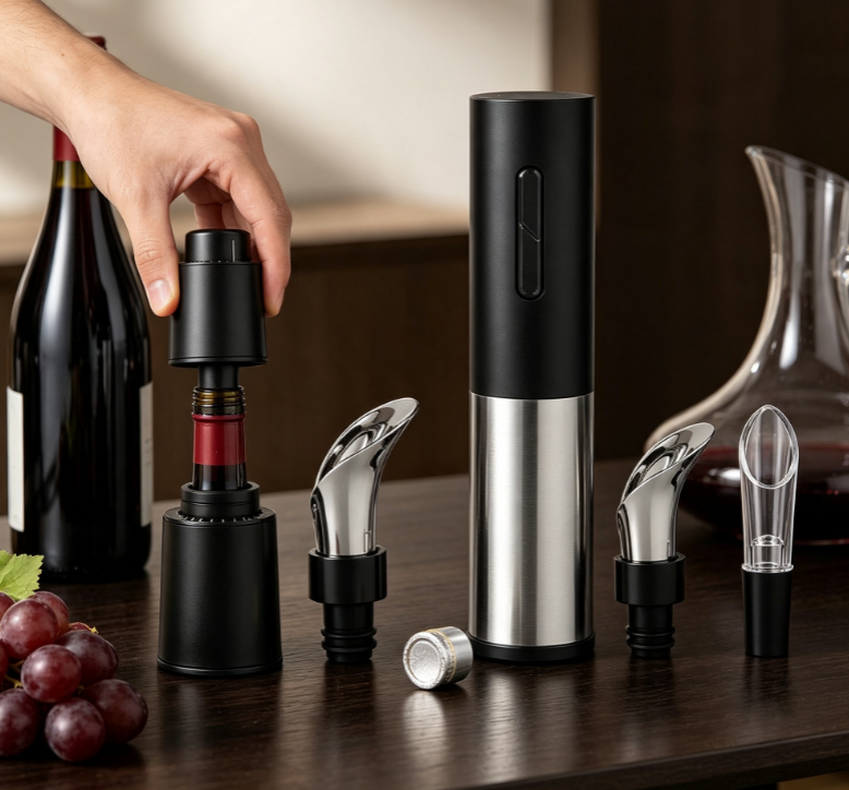 Electric Wine Opener Set of 4 (003) 5