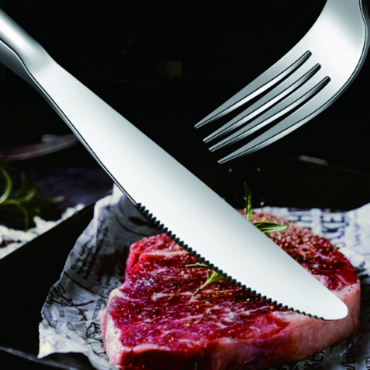 24-piece Western dinnerware set 4