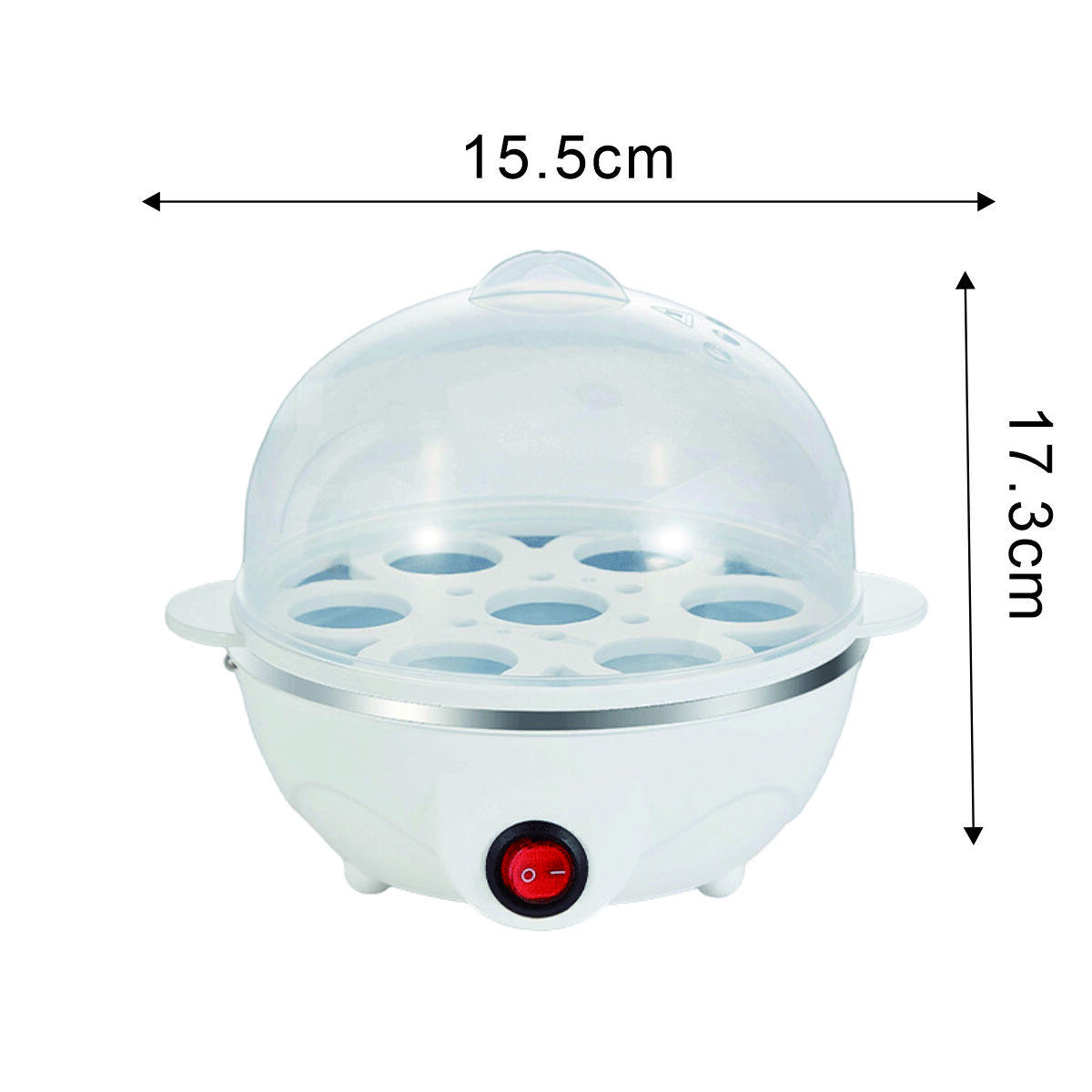 Compact Household Egg Steamer 5