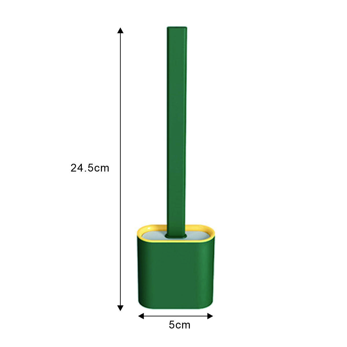 Silicone Toilet Brush (Wall-Mounted) 6