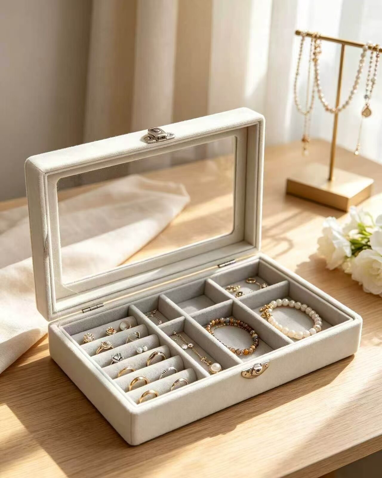 Velvet Jewelry Box 3