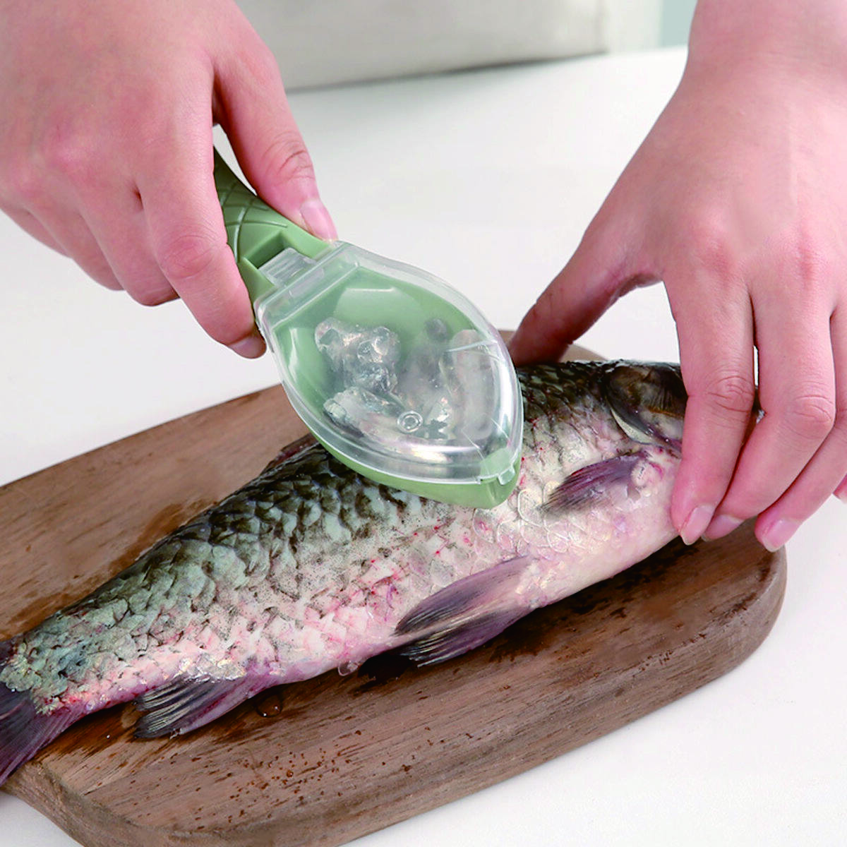 Fish scale remover with lid 3