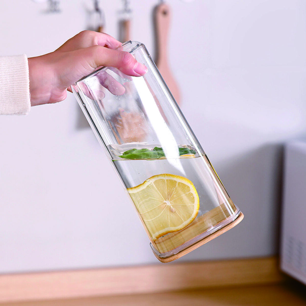 3-Piece Square Glass Jar Set 4