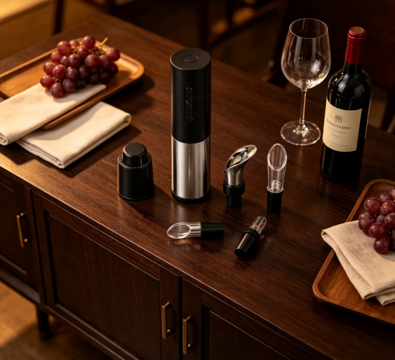 Electric Wine Opener Set of 4 (003) 4
