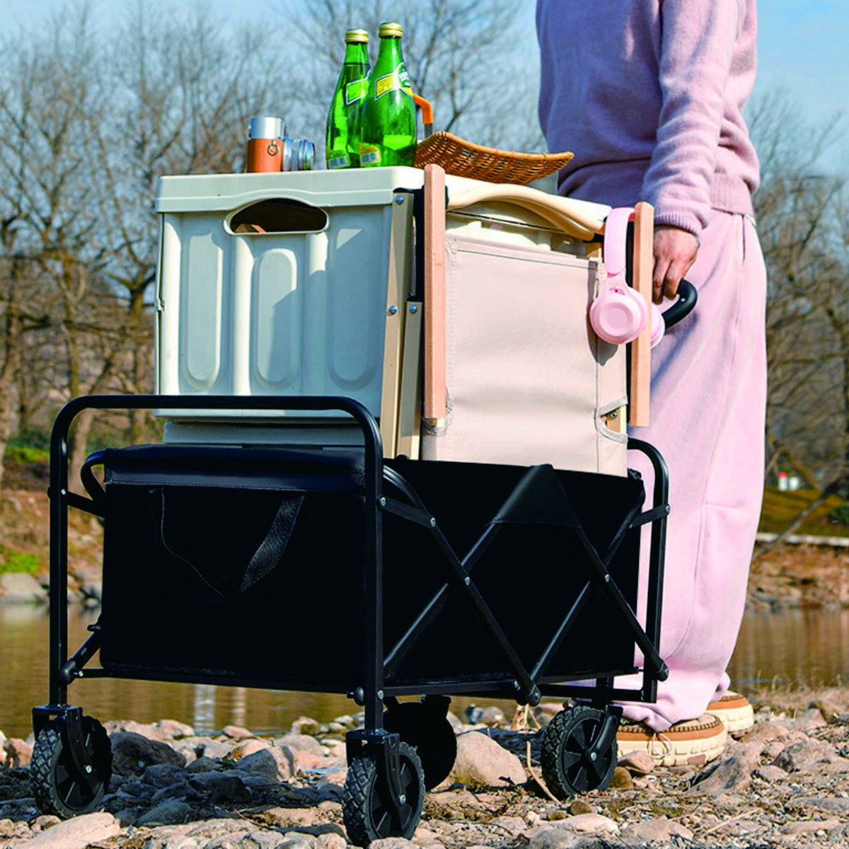 Outdoor Foldable Camping Cart 8