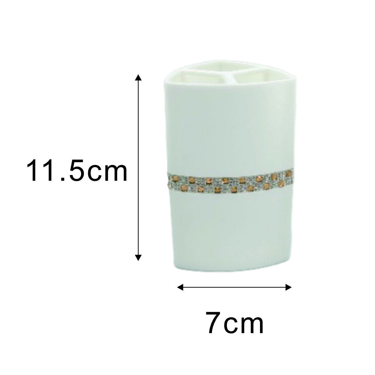 Luxury Diamond-Encrusted Bathroom Set 5