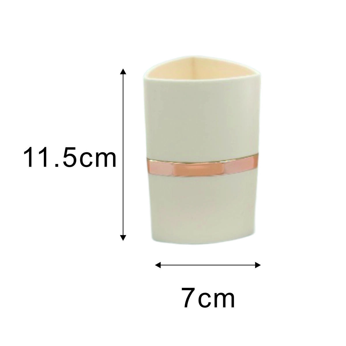 Electroplated Gold Bathroom 4-Piece Set 6