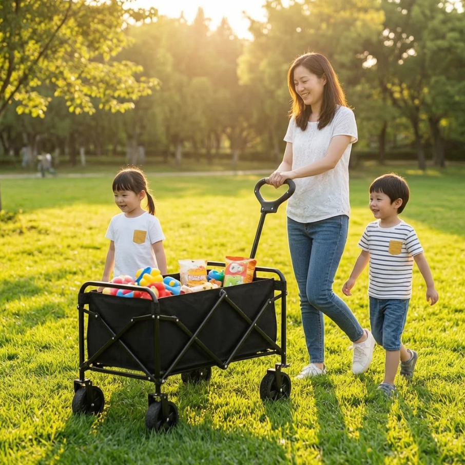Outdoor Folding Camping Cart 2