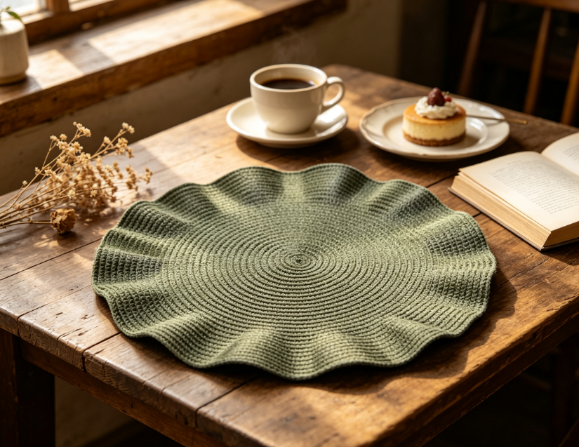 Round Woven Placemat 2