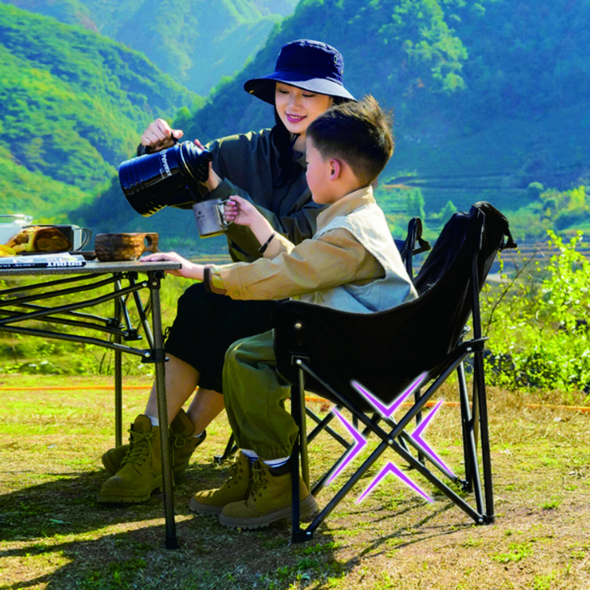 Portable Camping Lounge Chair 4