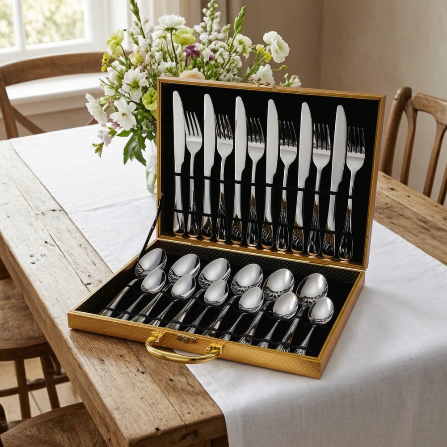 24-piece Western dining set 3