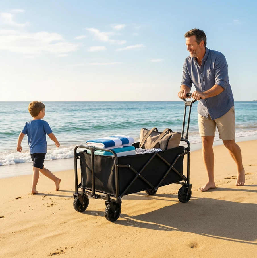 Outdoor Foldable Camping Cart