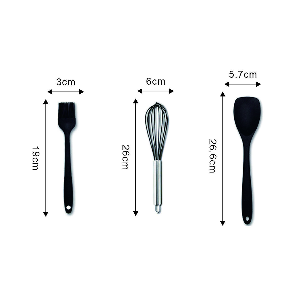 10-piece Silicone Nonstick Cookware Set 4