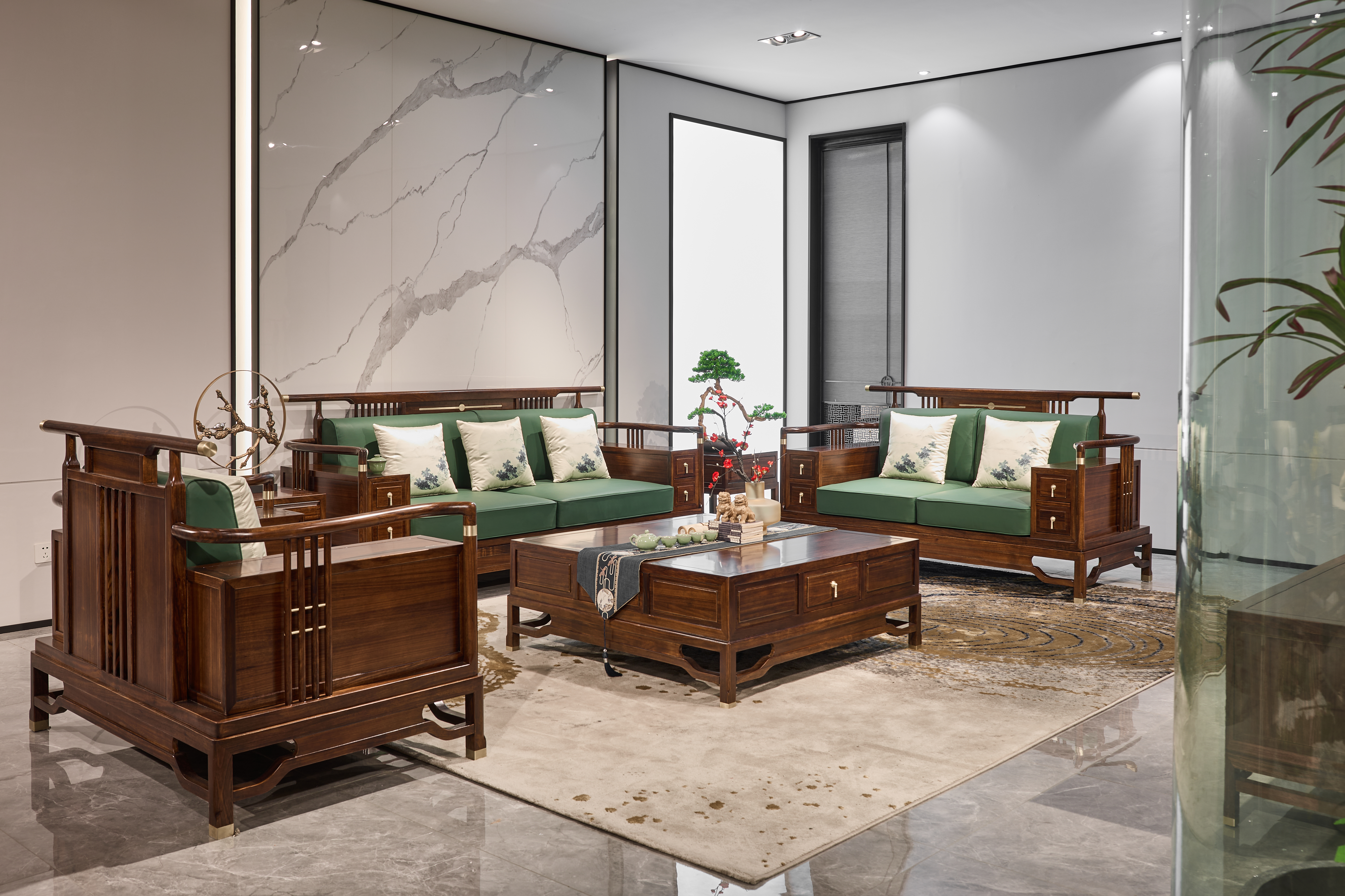New Chinese Style Sofa