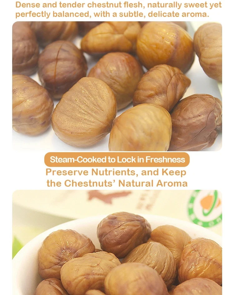 Organic Chestnut Kernels - detail