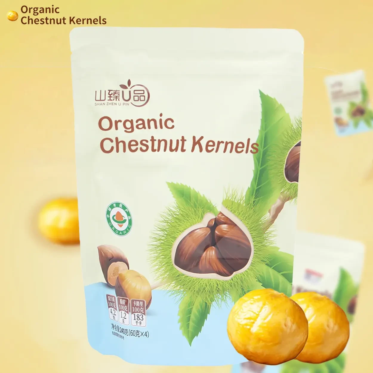 Organic Chestnut Kernels