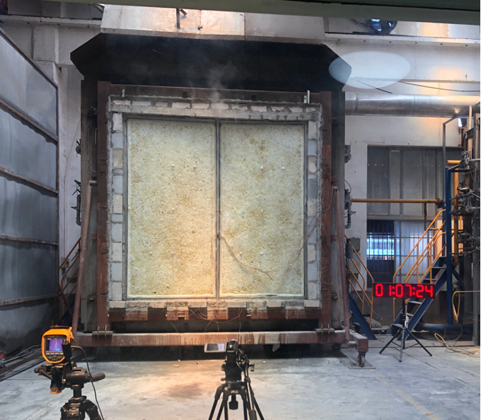 1Hrs Fire Rated Test Photos, HY25-EI60
